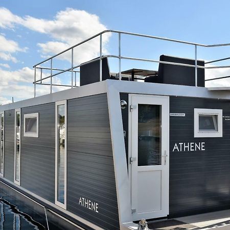 Cosy Floating Boatlodge Athene 马斯特里赫特 外观 照片